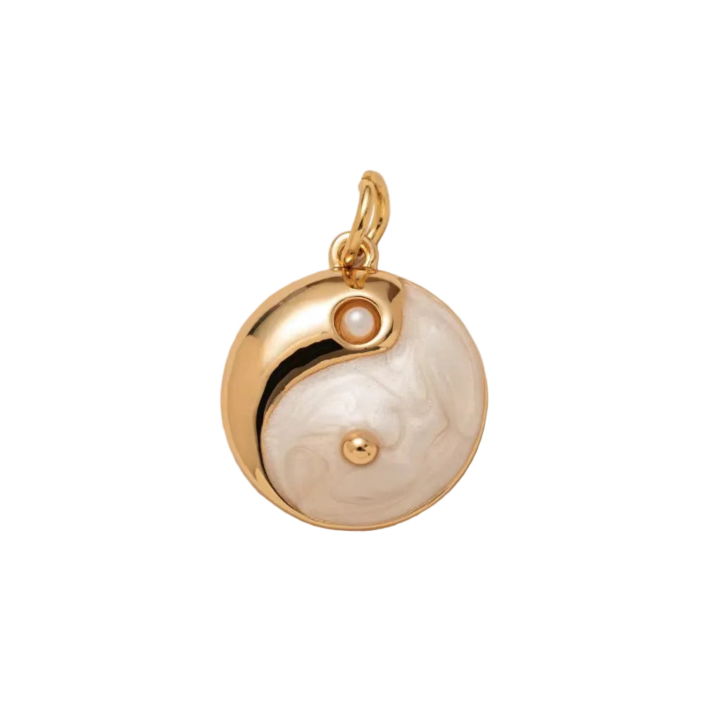 Cosmic Yin-Yang Medallion Charm