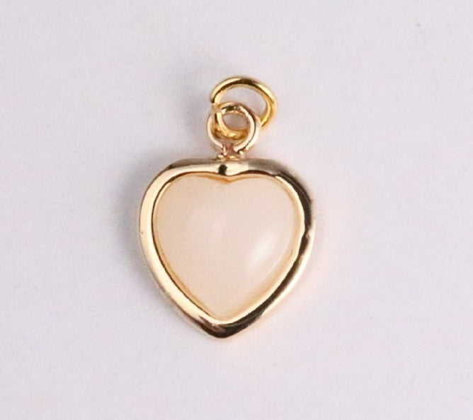 Sweetheart Pearl Charm