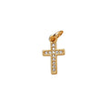 Crystal Cross Charm